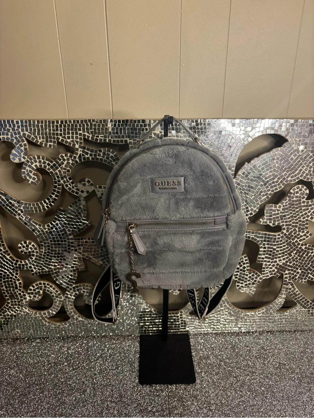 guess mini backpack grey Eco Elements Small Coal Logo, Coal Logo, Coal Logo Fashion The eye Guess | Bags | Guess